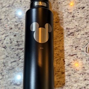 Disney Black tervis with Silver Mickey Icon 40oz